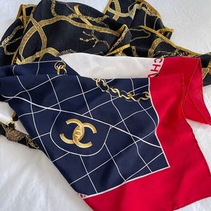 Designer silk scarf bundle